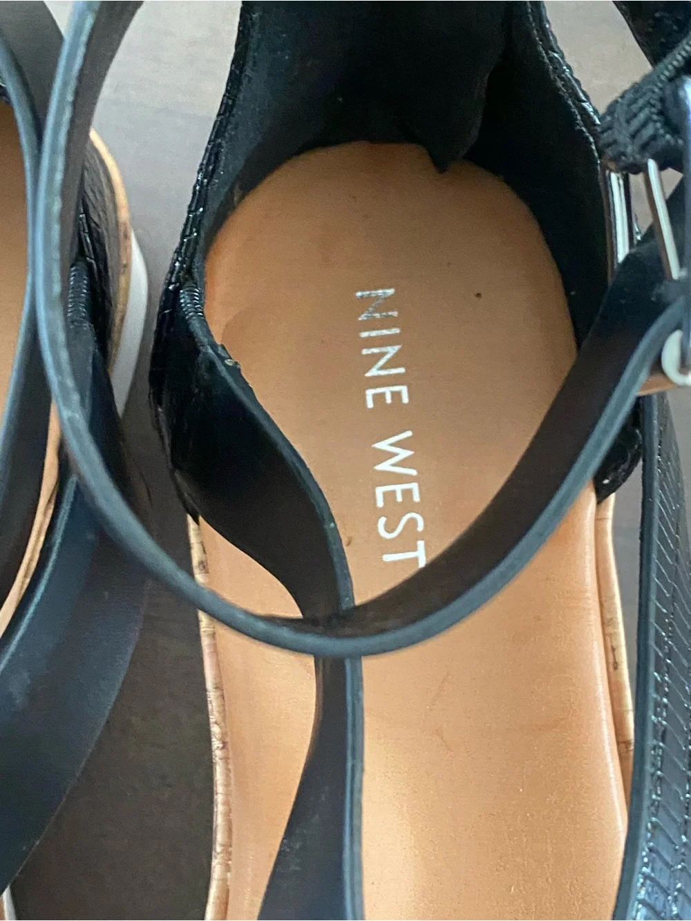 Nine West Black BEEME3 Sandals - Picture 6 of 10